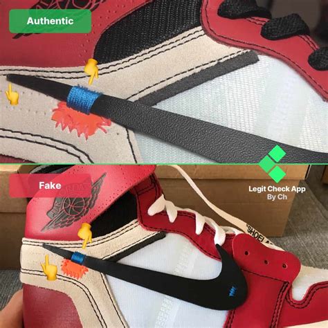 fake off white nike shoes|chicago aj1 counterfeit.